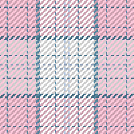 Seamless pattern of scottish tartan plaid. Repeatable background with check fabric texture. Flat vector backdrop of striped textile print.のイラスト素材