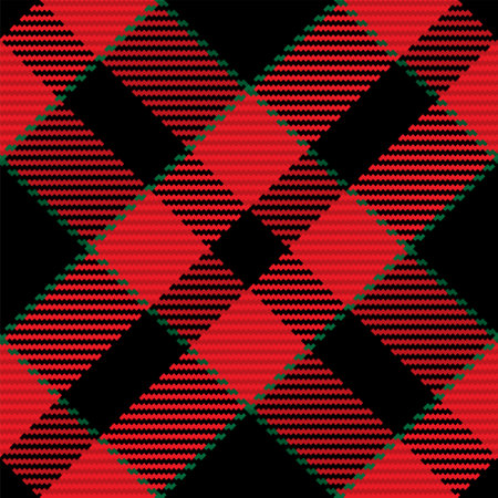 Seamless pattern of scottish tartan plaid. Repeatable background with check fabric texture. Flat...