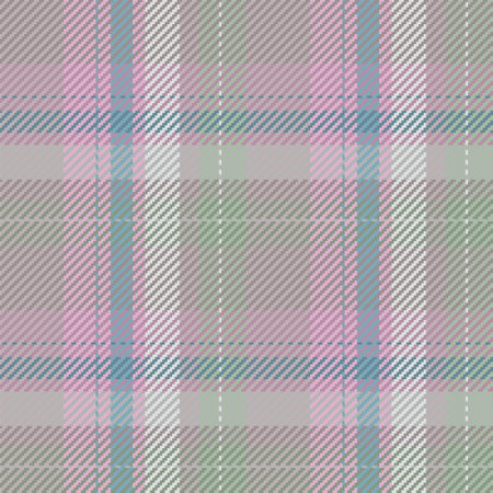 Seamless pattern of scottish tartan plaid. Repeatable background with check fabric texture. Flat vector backdrop of striped textile print.のイラスト素材