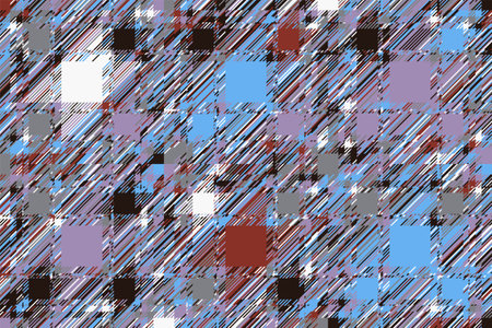Modern glitch background. Color geometric abstract pattern vector. Damage lines glitches effect...
