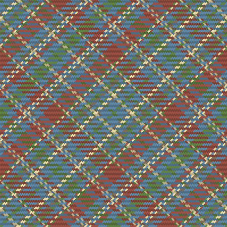 Seamless pattern of scottish tartan plaid. Repeatable background with check fabric texture. Flat...