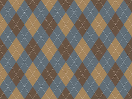 Argyle pattern seamless. Fabric texture background. Classic argill vector ornament.