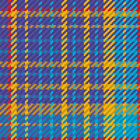 Seamless pattern of scottish tartan plaid. Repeatable background with check fabric texture. Flat...