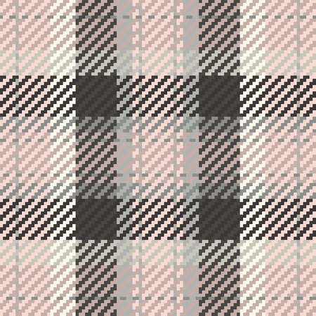 Seamless pattern of scottish tartan plaid. Repeatable background with check fabric texture. Flat vector backdrop of striped textile print.のイラスト素材