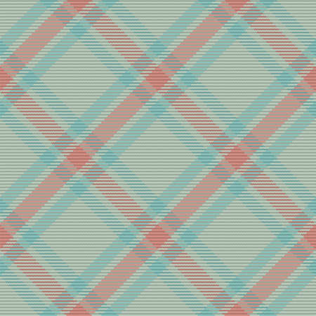 Seamless pattern of scottish tartan plaid. Repeatable background with check fabric texture. Flat vector backdrop of striped textile print.のイラスト素材