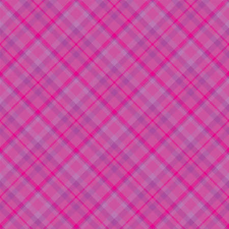 Check plaid seamless pattern. Vector background of textile ornament. Flat fabric design. Tartan.のイラスト素材