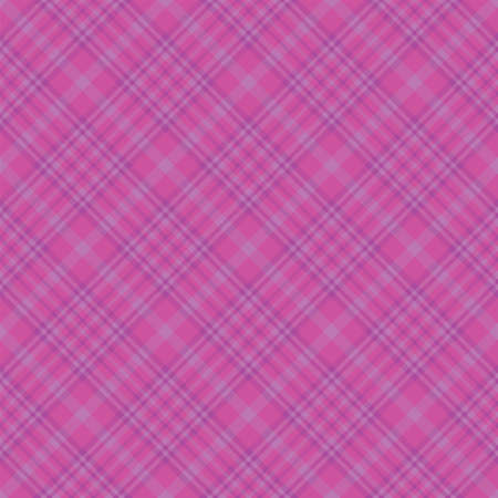 Check plaid seamless pattern. Vector background of textile ornament. Flat fabric design. Tartan.のイラスト素材