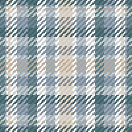 Seamless pattern of scottish tartan plaid. Repeatable background with check fabric texture. Flat vector backdrop of striped textile print.のイラスト素材
