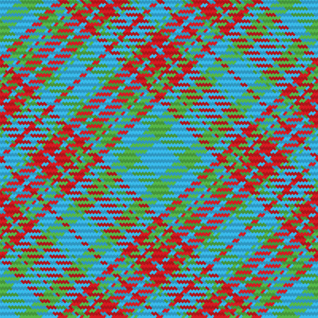 Seamless pattern of scottish tartan plaid. Repeatable background with check fabric texture. Flat vector backdrop of striped textile print.のイラスト素材
