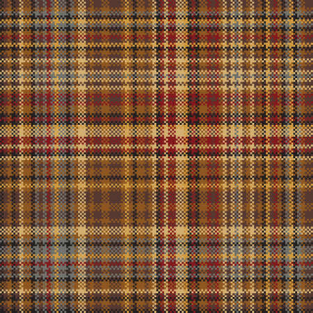 Tartan plaid pattern seamless. Print fabric texture. Check vector background.のイラスト素材