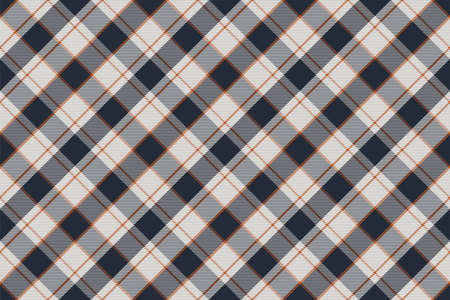 Plaid pattern seamless. Check fabric texture. Stripe square background. Vector textile design...