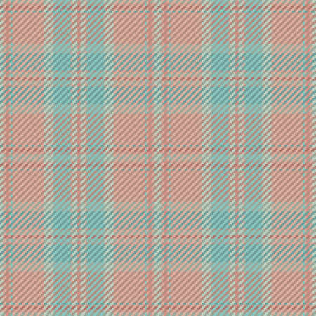 Seamless pattern of scottish tartan plaid. Repeatable background with check fabric texture. Flat vector backdrop of striped textile print.のイラスト素材