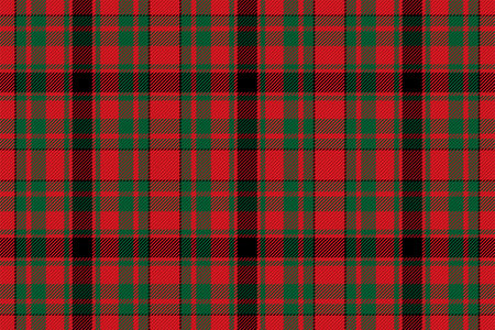 Plaid pattern seamless. Check fabric texture. Stripe square background. Vector textile design tartan.のイラスト素材