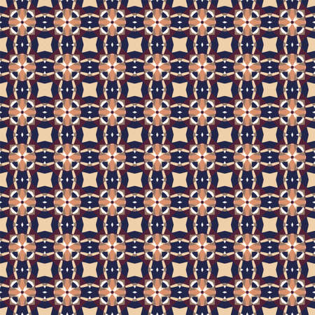 Abstract pattern seamless Vector background. Geometric design ornament