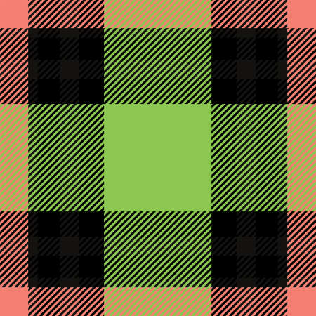 Plaid pattern seamless. Check fabric texture. Stripe square background. Vector textile tartan...