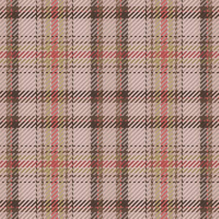 Seamless pattern of scottish tartan plaid. Repeatable background with check fabric texture. Flat...