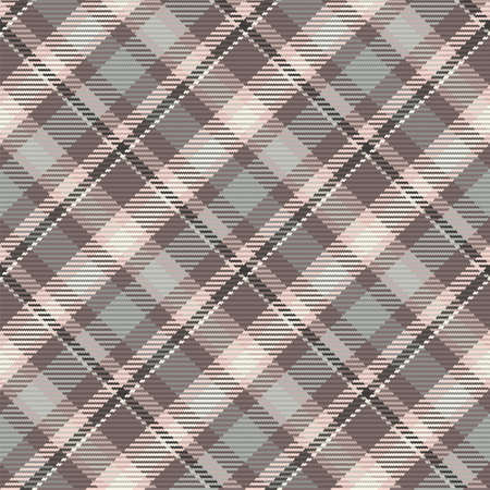 Seamless pattern of scottish tartan plaid. Repeatable background with check fabric texture. Flat vector backdrop of striped textile print.のイラスト素材