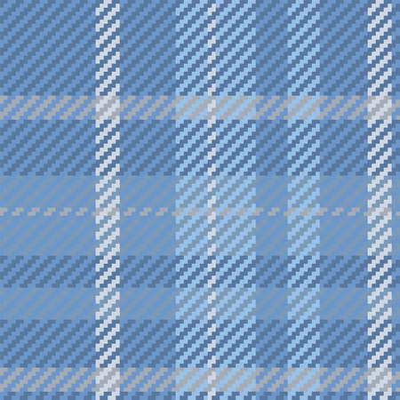 Seamless pattern of scottish tartan plaid. Repeatable background with check fabric texture. Flat vector backdrop of striped textile print.のイラスト素材