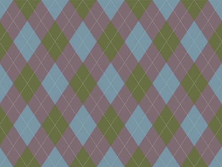 Argyle pattern seamless. Fabric texture background. Classic argill vector ornament.のイラスト素材