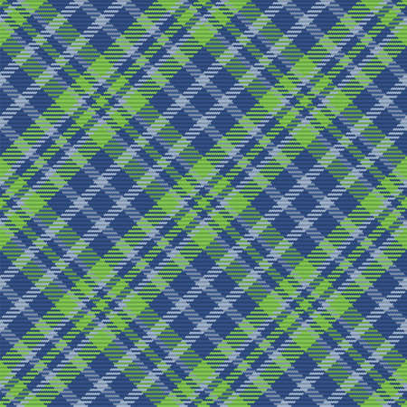 Seamless pattern of scottish tartan plaid. Repeatable background with check fabric texture. Flat vector backdrop of striped textile print.のイラスト素材