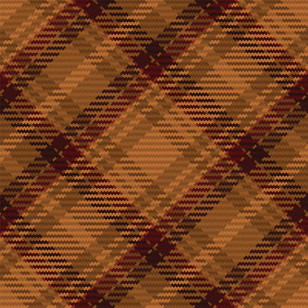 Seamless pattern of scottish tartan plaid. Repeatable background with check fabric texture. Flat vector backdrop of striped textile print.のイラスト素材