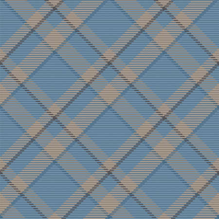 Seamless pattern of scottish tartan plaid. Repeatable background with check fabric texture. Flat vector backdrop of striped textile print.のイラスト素材