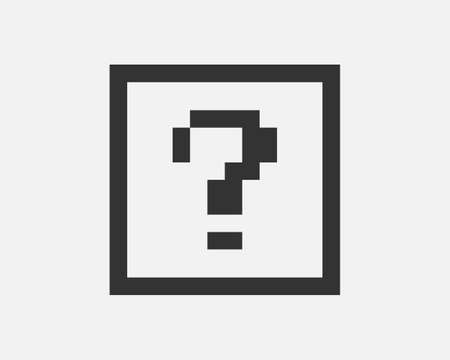 Large question mark. Searching for answer. Vector illustration.のイラスト素材