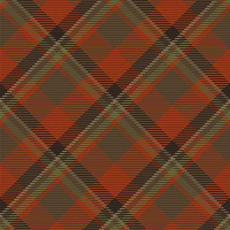 Seamless pattern of scottish tartan plaid. Repeatable background with check fabric texture. Flat...