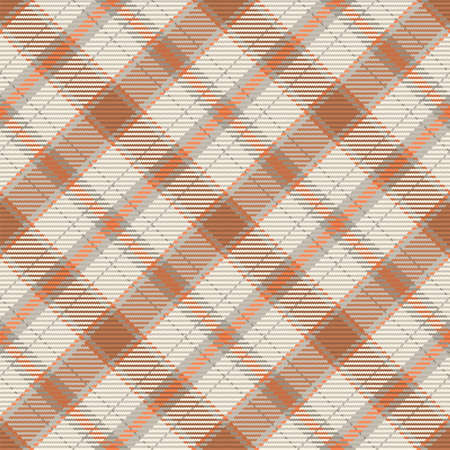 Seamless pattern of scottish tartan plaid. Repeatable background with check fabric texture. Flat vector backdrop of striped textile print.のイラスト素材