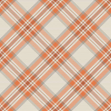 Seamless pattern of scottish tartan plaid. Repeatable background with check fabric texture. Flat vector backdrop of striped textile print.のイラスト素材