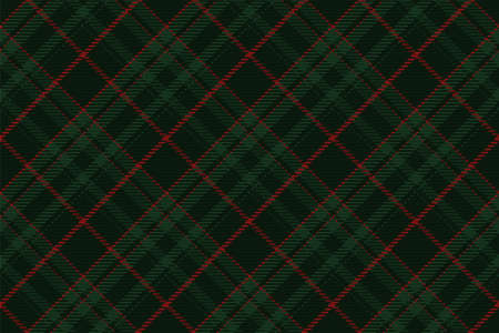 Seamless pattern of scottish tartan plaid. Repeatable background with check fabric texture. Flat vector backdrop of striped textile print.のイラスト素材