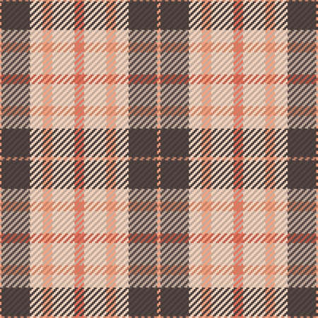 Seamless pattern of scottish tartan plaid. Repeatable background with check fabric texture. Flat...