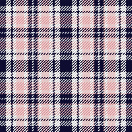 Seamless pattern of scottish tartan plaid. Repeatable background with check fabric texture. Flat vector backdrop of striped textile print.のイラスト素材