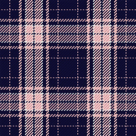 Seamless pattern of scottish tartan plaid. Repeatable background with check fabric texture. Flat vector backdrop of striped textile print.のイラスト素材