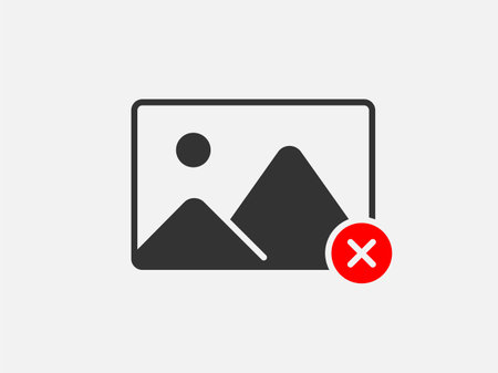 Default image icon vector. Missing picture page for website design or mobile app. No photo available.のイラスト素材