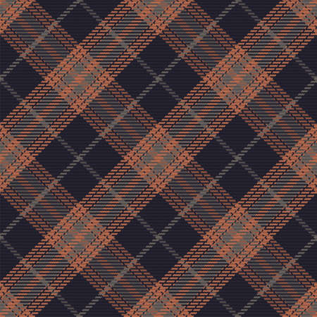Seamless pattern of scottish tartan plaid. Repeatable background with check fabric texture. Flat...