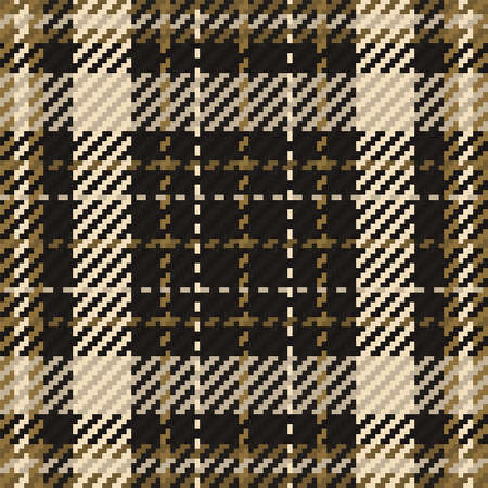 Seamless pattern of scottish tartan plaid. Repeatable background with check fabric texture. Flat...