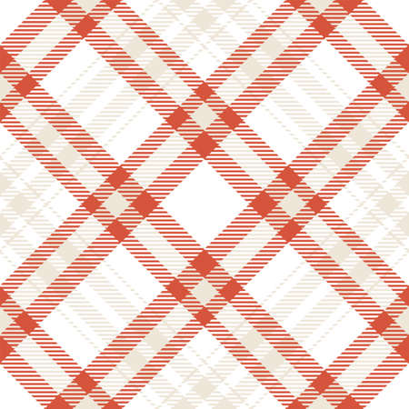 Check plaid pattern seamless. Tartan fabric texture. Stripe square background. Vector textile design.のイラスト素材