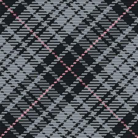 Seamless pattern of scottish tartan plaid. Repeatable background with check fabric texture. Flat...