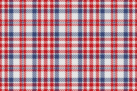 Seamless pattern of scottish tartan plaid. Repeatable background with check fabric texture. Flat vector backdrop of striped textile print.のイラスト素材
