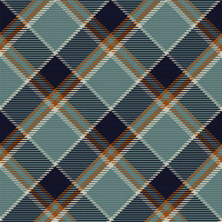 Seamless pattern of scottish tartan plaid. Repeatable background with check fabric texture. Flat...