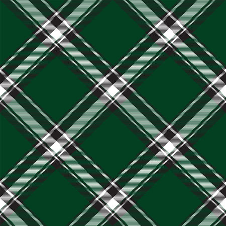 Tartan scotland seamless plaid pattern vector. Retro background fabric. Vintage check color square geometric texture for textile print, wrapping paper, gift card, wallpaper flat design.のイラスト素材