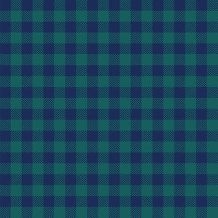Plaid check pattern. seamless fabric texture. Tartan textile print design.のイラスト素材