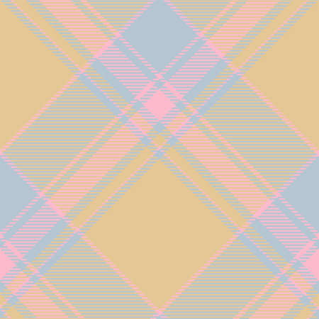 Plaid pattern vector. Check fabric texture. Seamless textile design for clothes, paper print or web background.のイラスト素材