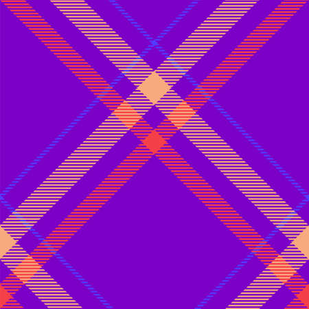 Plaid pattern vector. Check fabric texture. Seamless textile design for clothes, paper print or web background.のイラスト素材