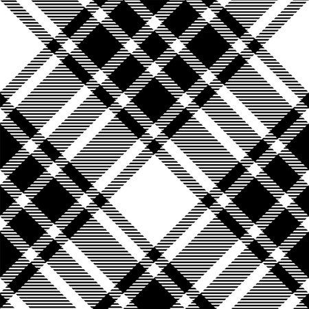 Plaid pattern vector. Check fabric texture. Seamless textile design for clothes, paper print or web background.のイラスト素材