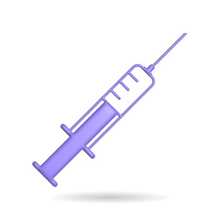 3d rendering medicine icon. Illustration with shadow isolated on white background.の写真素材