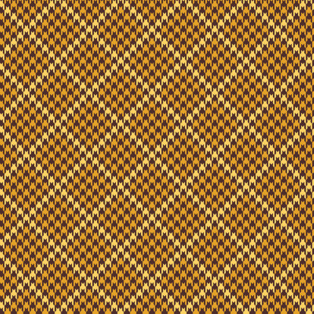 vector background texture. Fabric check tartan. Seamless pattern plaid textile in red and orange colors.のイラスト素材