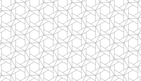 Geometric pattern seamless. Trendy design vector background for web backdrop or paper print. Tile texture.のイラスト素材