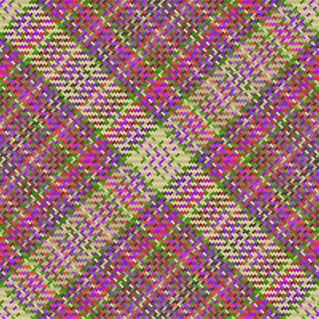 background texture check. Tartan fabric seamless. Vector plaid textile pattern in red and green colors.のイラスト素材